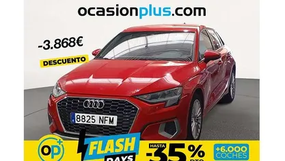 Usado Audi A3 Sportback Advanced 110 CV (80 kW) 2023 Rojo Utilitario