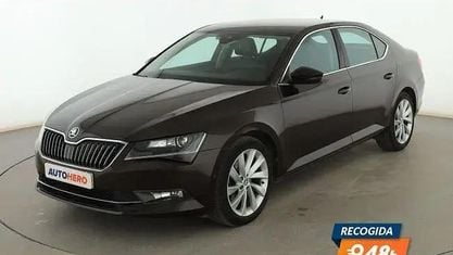 Occasion Skoda Superb Style 150 PK (110 kW) 2015 Zwart Sedan