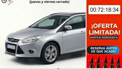 Usado Ford Focus Trend 95 CV (69 kW) 2012 Gris Familiar
