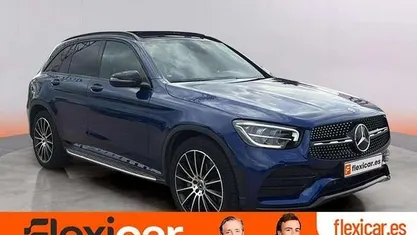 Usado Mercedes GLC200 197 CV (144 kW) 2021 Azul SUV