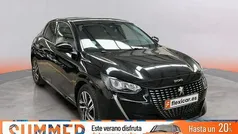 Negro Usado 2022 Peugeot 208 Allure Utilitario | 12.790 € (Precio justo)