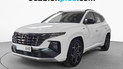 Usado Hyundai Tucson N Line 150 CV (110 kW) 2023 Blanco SUV