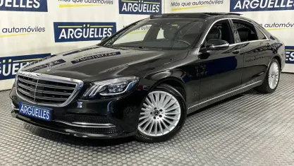 Usado Mercedes S350 286 CV (210 kW) 2019 Negro Berlina