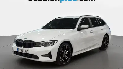 Usado BMW 318 150 CV (110 kW) 2021 Blanco Familiar