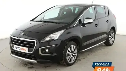 Käytetty Peugeot 3008 Style 120 HP (88 kW) 2015 Musta Farmari