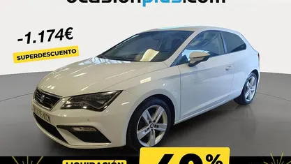Blanco Usado 2017 Seat Leon FR Utilitario | 14.676 € (Precio justo)