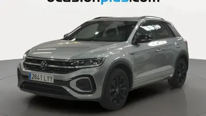 Usado VW T-Roc R-line 150 CV (110 kW) 2022 Gris plata SUV