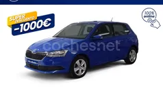 Azul Usado 2021 Skoda Fabia Ambition Berlina | 13.985 € (Precio justo)