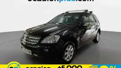 Usado Mercedes ML280 190 CV (139 kW) 2007 Negro SUV