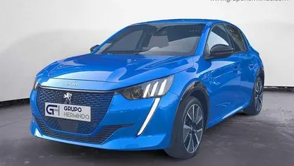 Usado Peugeot e-208 GT-line 100 kW (136 CV) 2020 Azul Utilitario