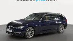 Azul Usado 2016 BMW 330 Luxury Line Familiar | 19.000 € (Buen precio)