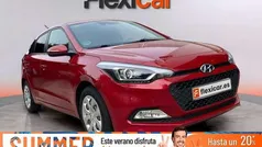 Rojo Usado 2018 Hyundai i20 Berlina | 8490 € (Precio justo)