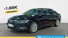 Negro Usado 2017 VW Passat Advance Berlina | 18.690 € (Buen precio)