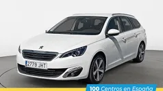 Blanco Usado 2015 Peugeot 308 Allure Familiar | 9750 € (Precio justo)