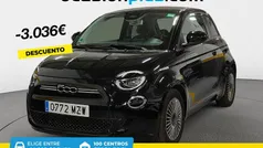 Negro Usado 2023 Fiat 500e Icon Utilitario | 14.040 € (Precio justo)