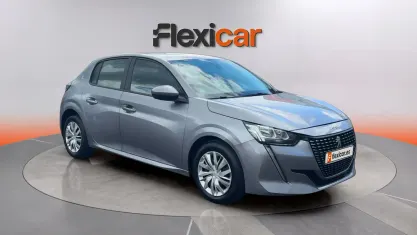 Usado Peugeot 208 Active 101 CV (74 kW) 2021 Gris Utilitario