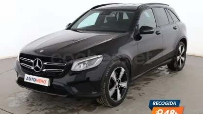 Usado Mercedes GLC220 Exclusive 170 CV (125 kW) 2015 Negro SUV