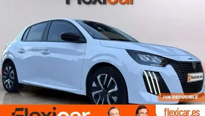 Usado Peugeot 208 Active 102 CV (75 kW) 2024 Blanco Utilitario