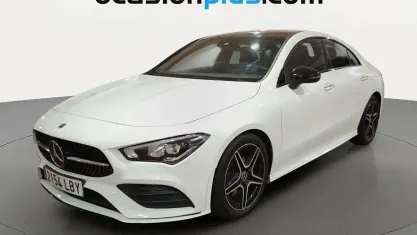 Usado Mercedes CLA200 AMG 150 CV (110 kW) 2019 Blanco Coupe