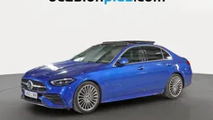 Azul Usado 2021 Mercedes C220 AMG Berlina | 33.446 € (Precio justo)