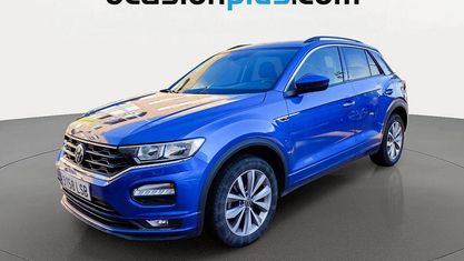 Begagnad VW T-Roc Advance 150 HK (110 kW) 2021 Blå SUV