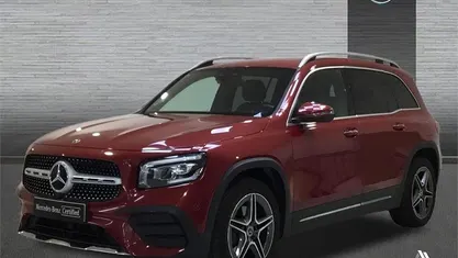 Rojo Usado 2021 Mercedes GLB200 SUV | 38.500 € (Precio justo)