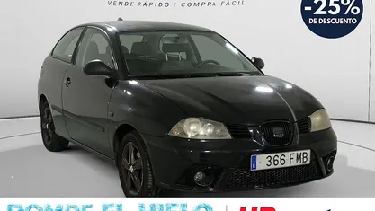 Usado Seat Ibiza Sport 106 CV (77 kW) 2007 Negro Utilitario