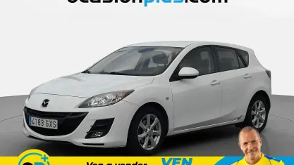 Usado Mazda 3 Style 109 CV (80 kW) 2010 Blanco Berlina