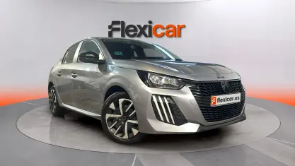 Usado Peugeot 208 Style 101 CV (74 kW) 2024 Gris Utilitario
