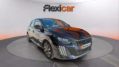 Usado Peugeot 208 Style 101 CV (74 kW) 2024 Negro Utilitario