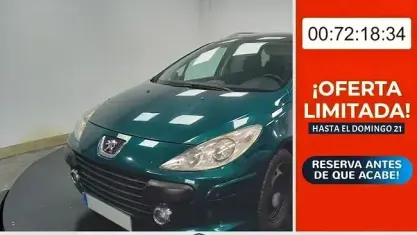 Usado Peugeot 307 110 CV (80 kW) 2005 Verde Utilitario