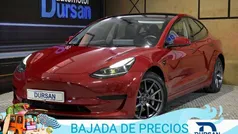 Rojo Usado 2022 Tesla Model 3 Standard Range Berlina | 29.890 € (Precio justo)