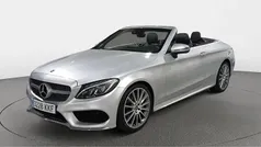 Gris plata Usado 2018 Mercedes C220 AMG Descapotable | 28.864 € (Super precio)
