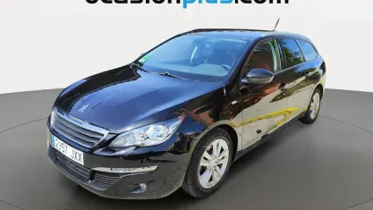 Brugt Peugeot 308 SW Style 120 HK (88 kW) 2017 Sort Stationcar