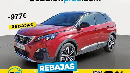 Rojo Usado 2017 Peugeot 3008 GT-line SUV | 12.213 € (Precio justo)