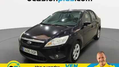 Usado Ford Focus Trend 90 CV (66 kW) 2008 Negro Utilitario