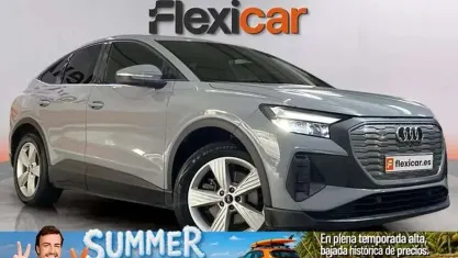Usado Audi Q4 e-tron Advanced Plus 125 kW (170 CV) 2022 Gris SUV