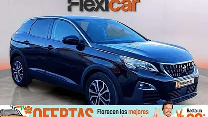 Usado Peugeot 3008 Access 131 CV (96 kW) 2016 Negro Monovolumen