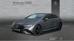 Gris / plateado Usado 2024 Mercedes EQE350 AMG line Berlina | 52.490 € (Super precio)