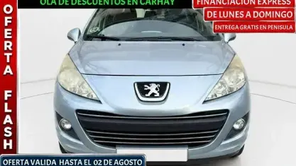 Usado Peugeot 207 92 CV (67 kW) 2010 Azul Utilitario