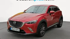Rojo Usado 2018 Mazda CX-3 Luxury SUV | 16.273 € (Precio justo)