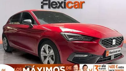 Usado Seat Leon FR 116 CV (85 kW) 2024 Rojo Utilitario