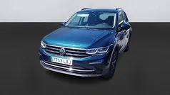 Azul Usado 2022 VW Tiguan Life SUV | 26.700 € (Precio justo)