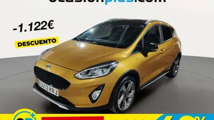 Usado Ford Fiesta Active 125 CV (91 kW) 2018 Amarillo Utilitario