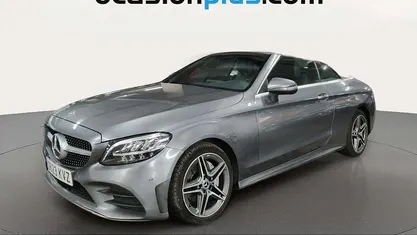 Usado Mercedes C220 AMG 194 CV (142 kW) 2019 Gris Descapotable