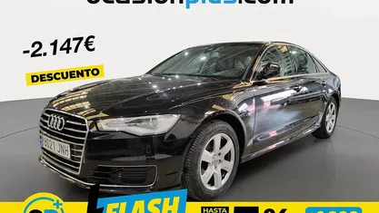 Usado Audi A6 Advanced 150 CV (110 kW) 2016 Negro Berlina