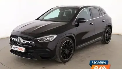 Usado Mercedes GLA200 AMG line 150 CV (110 kW) 2021 Negro SUV