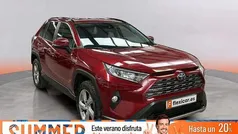 Rojo Usado 2021 Toyota RAV4 Hybrid Advance SUV | 28.980 € (Buen precio)