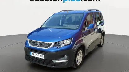 Usado Peugeot Rifter Active 100 CV (73 kW) 2019 Azul Monovolumen