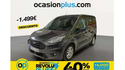 Usado Ford Transit S 101 CV (74 kW) 2018 Gris Familiar